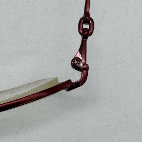 Gucci Eyeglasses 135 GG 2736 Q23 Women’s Burgundy/Bronze Italy Frame Only Rare - Picture 14 of 15